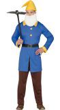 Zeven Dwergen Outfit Blauw Mannen