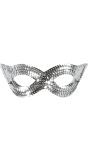 Zilver Pailletten Oogmasker