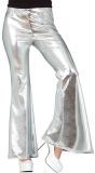 Zilveren 70's Broek Dames