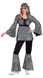 Zilveren 70's Disco Kostuum Dames