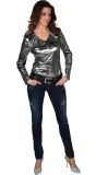 Zilveren Blouse Dames