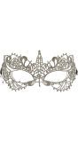 Zilveren Kanten Oogmasker