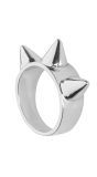 Zilveren Ring met 3 Spijkers