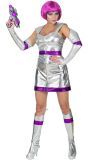 Zilveren Ruimte Outfit Dames