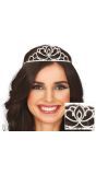 Zilveren Tiara Bruid Dames