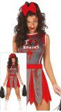 Zombie Cheerleader Outfit Dames