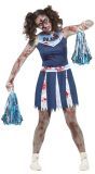 Zombie Cheerleader Pakje Blauw