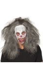 Zombie Clown Masker met Haar