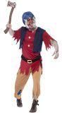 Zombie Dwerg Kostuum Rood