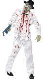 Zombie Gangster Kostuum Wit