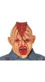 Zombie Gespleten Hoofd Masker