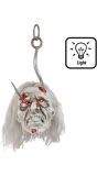 Zombie Hoofd met Lichtjes Halloween Decoratie