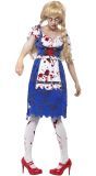 Zombie Oktoberfest Kostuum Blauw