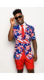 Zomers Amerikaans Opposuits Kostuum