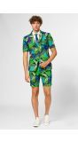 Zomers Jungle Bladeren Opposuits Kostuum