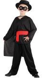 Zorro Jongens Kostuum Zwart