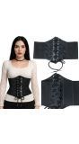 Zwart Corset met Zwarte Vlinders Dames