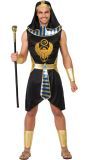 Zwart Egyptisch Farao Kostuum Heren