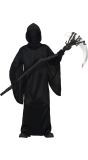 Zwart Grim Reaper Gewaad Kind