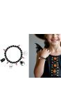 Zwart Halloween Armbandje Kind