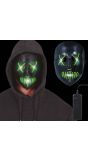 Zwart Halloween Lichtmasker