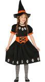 Zwart Heksen Kostuum Meisjes