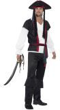 Zwart Kapiteins Kostuum Piraat