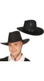 Zwart Pailletten Cowboyhoed Volwassenen