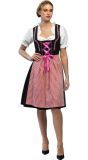 Zwart Roze Oktoberfest Dirndl