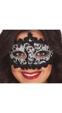 Zwart Skelettenmasker