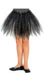 Zwart Sparkling Stars Tutu Kind