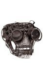 Zwart Steampunk Schedel Masker