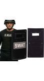 Zwart Swat Schild
