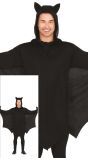 Zwart Vleermuis Kostuum Heren