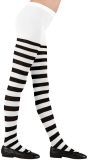 Zwart Wit Gestreepte Kinder Panty