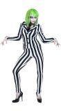 Zwart Wit Halloween Pak Dames