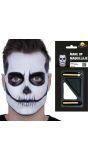 Zwart Wit Makeup Halloween