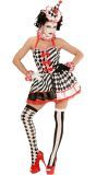 Zwart Witte Killer Clown Dames