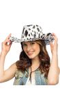 Zwart Witte Koe Cowboyhoed