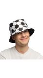 Zwart Witte Voetbal Bucket Hat