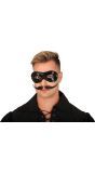 Zwart Zorro Oogmasker