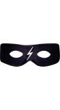 Zwart Zorro Oogmasker Kind