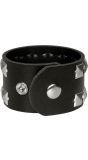 Zwarte Armband met Studs