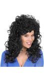 Zwarte Beauty Krullen Pruik