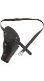 Zwarte Beenholster Pistool