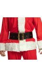 Zwarte Brede Kerstman Riem Lang
