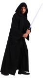Zwarte Cape met Capuchon Volwassenen 154 cm Halloween
