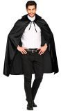 Zwarte Cape met Kraag