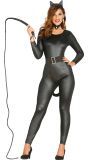 Zwarte Catsuit