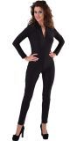 Zwarte Catsuit Vrouw